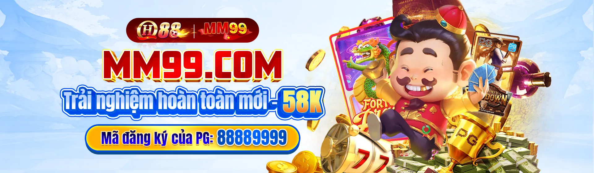 Giao diện trò chơi wim55 nổ hũ với biểu tượng chiến thắng và tiền vàng